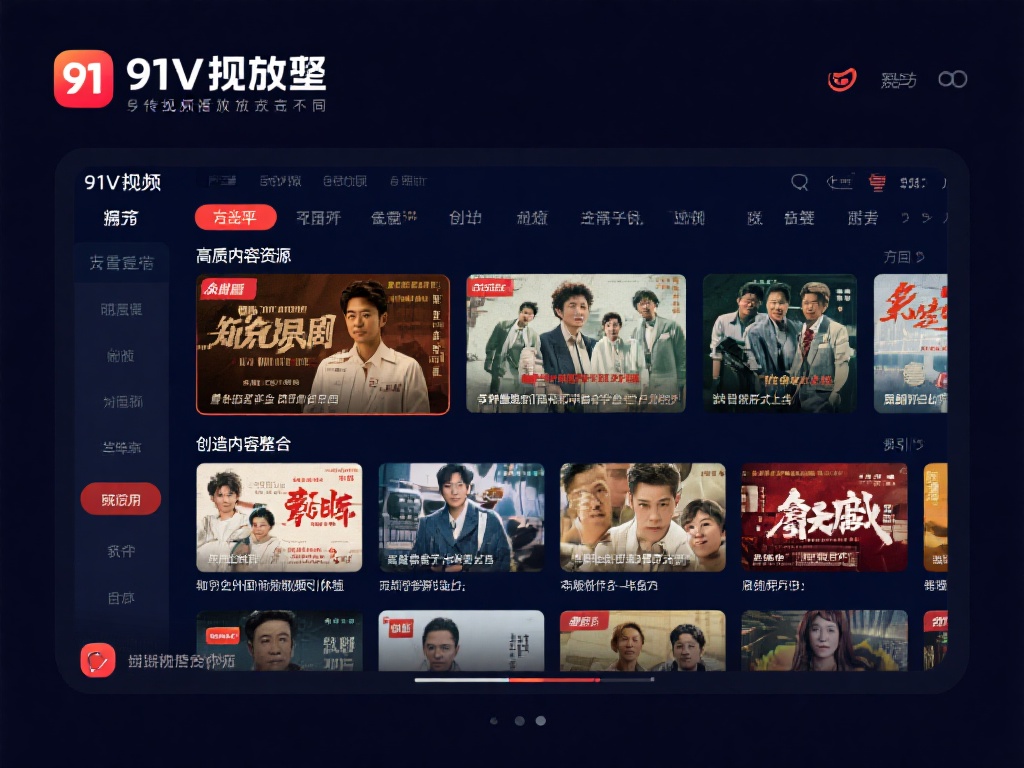 与传统的视频播放方式不同，91tv播放注
